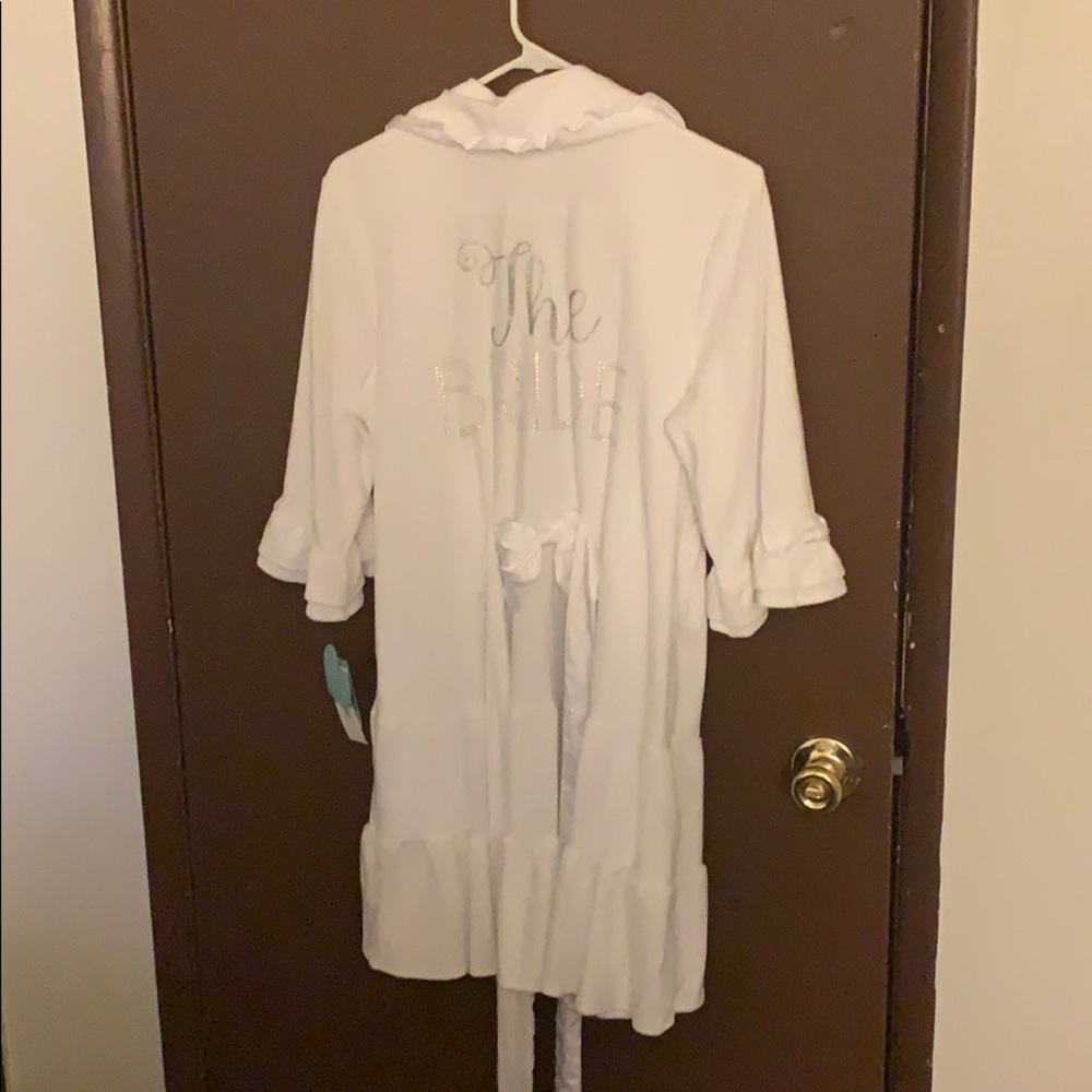 Betsy Johnson bridal robe.